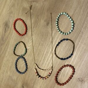 31 bits Necklace and Bracelet Bundle